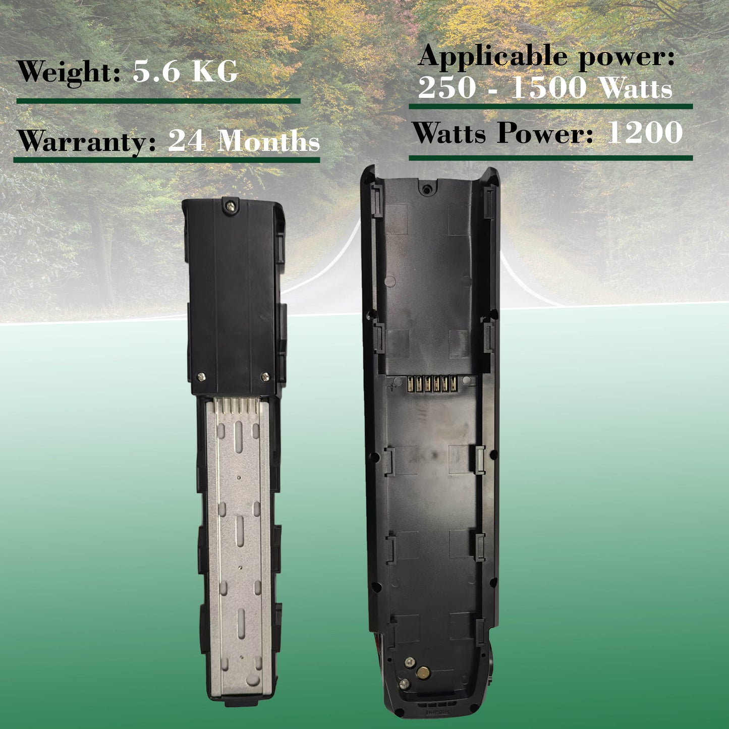 Electric bike battery 48V 25AH