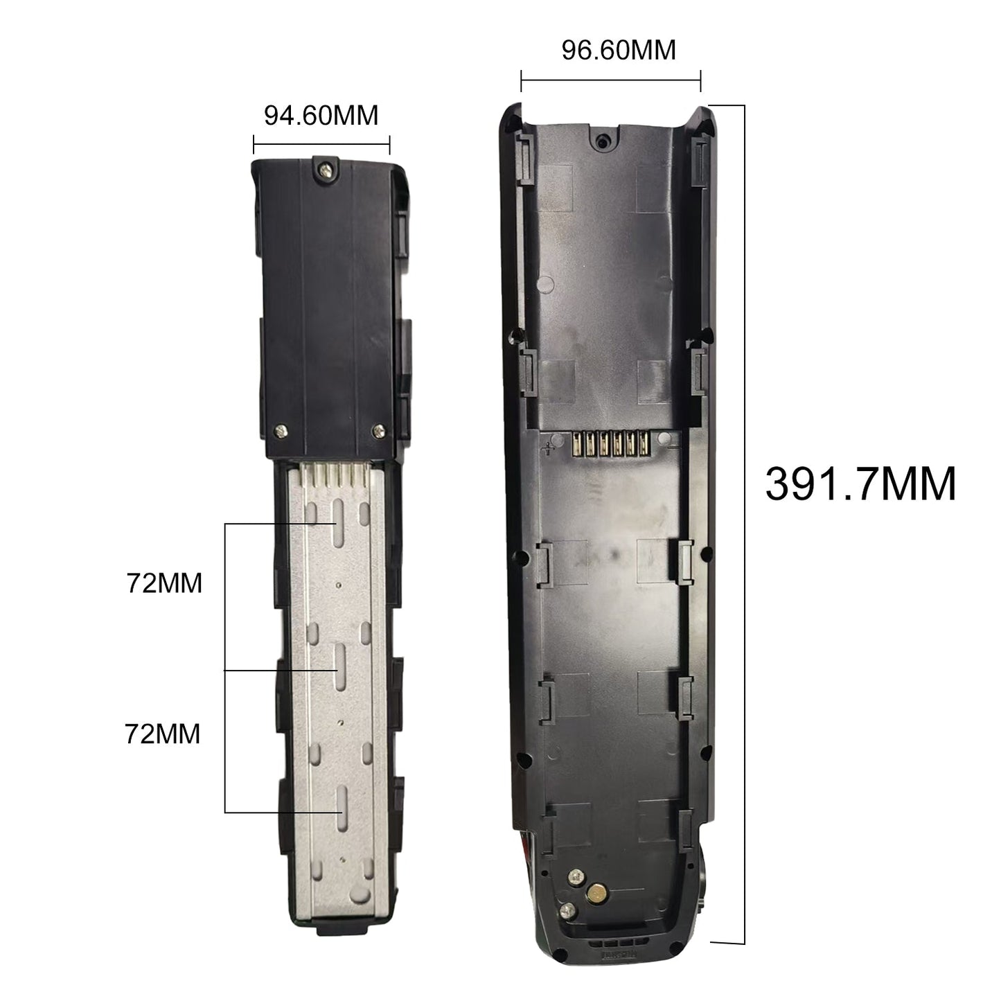 ebike battery for ebike conversion kit large  capacity size
