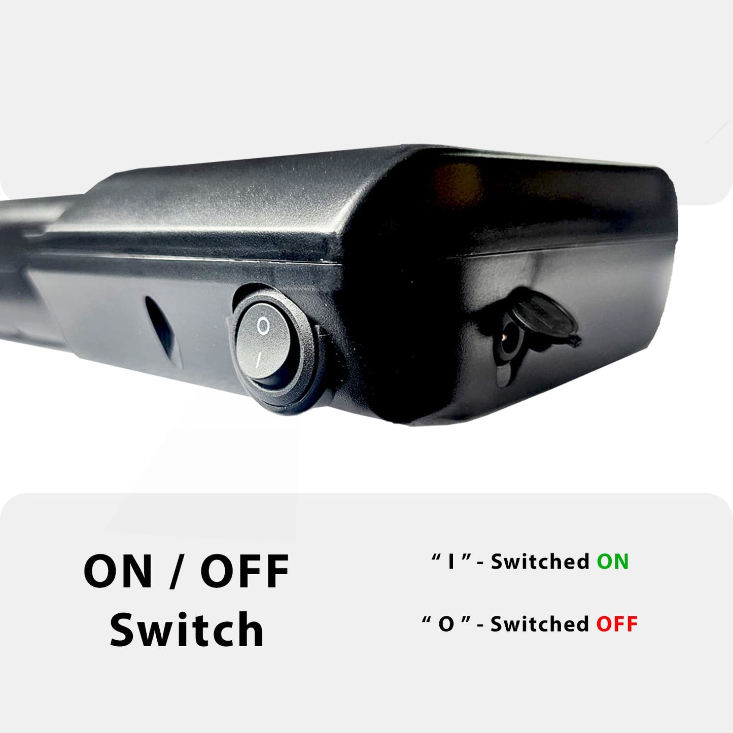 Electric Bike Battery Samsung 36V 10.4 - Rear Rack