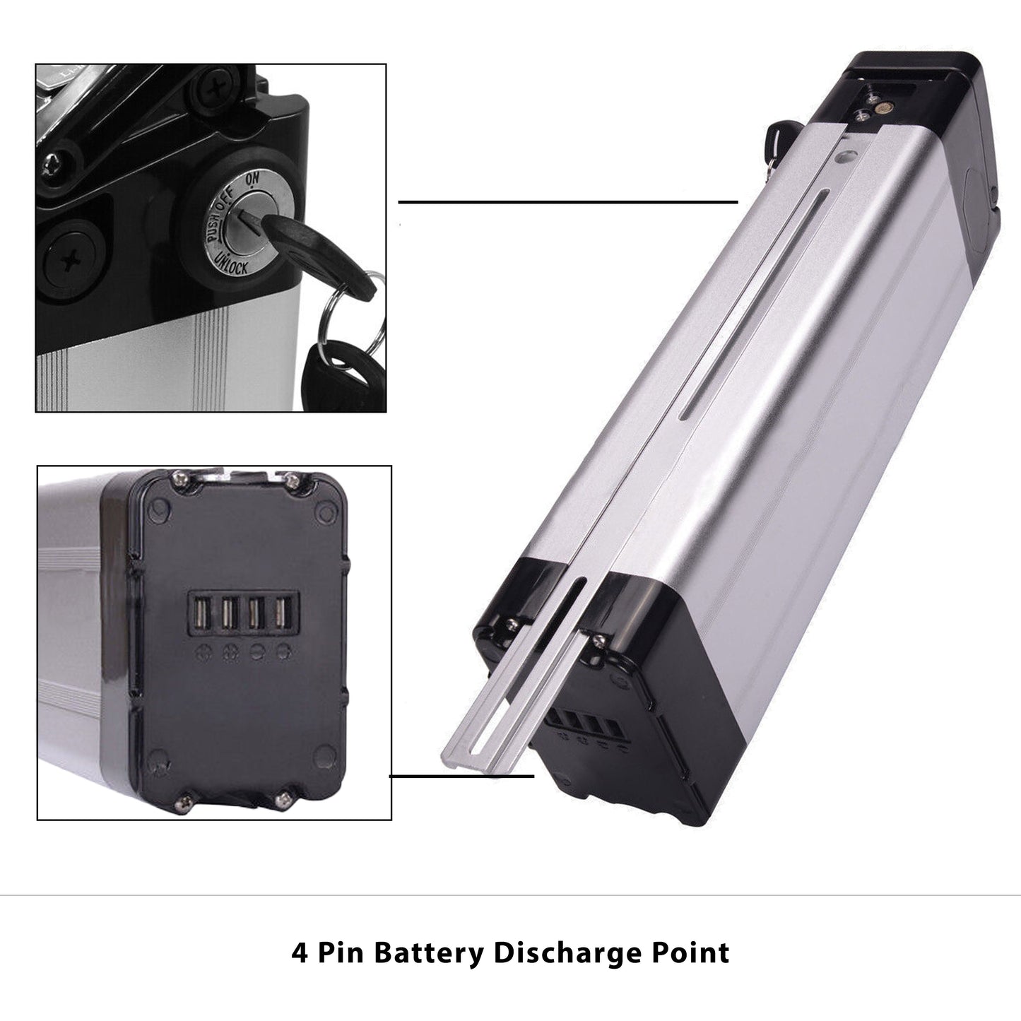 E-Bike Battery Samsung Electric Bike Battery 36V 15.6AH | Silverfish