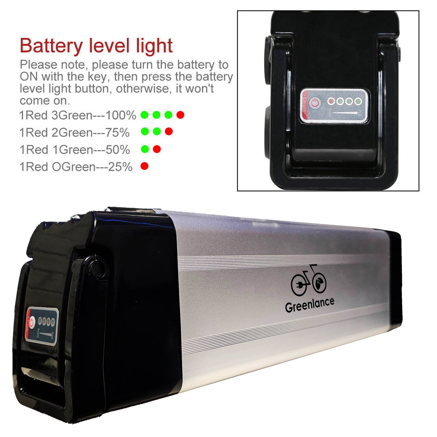 E-Bike Battery Samsung Electric Bike Battery 36V 15.6AH | Silverfish