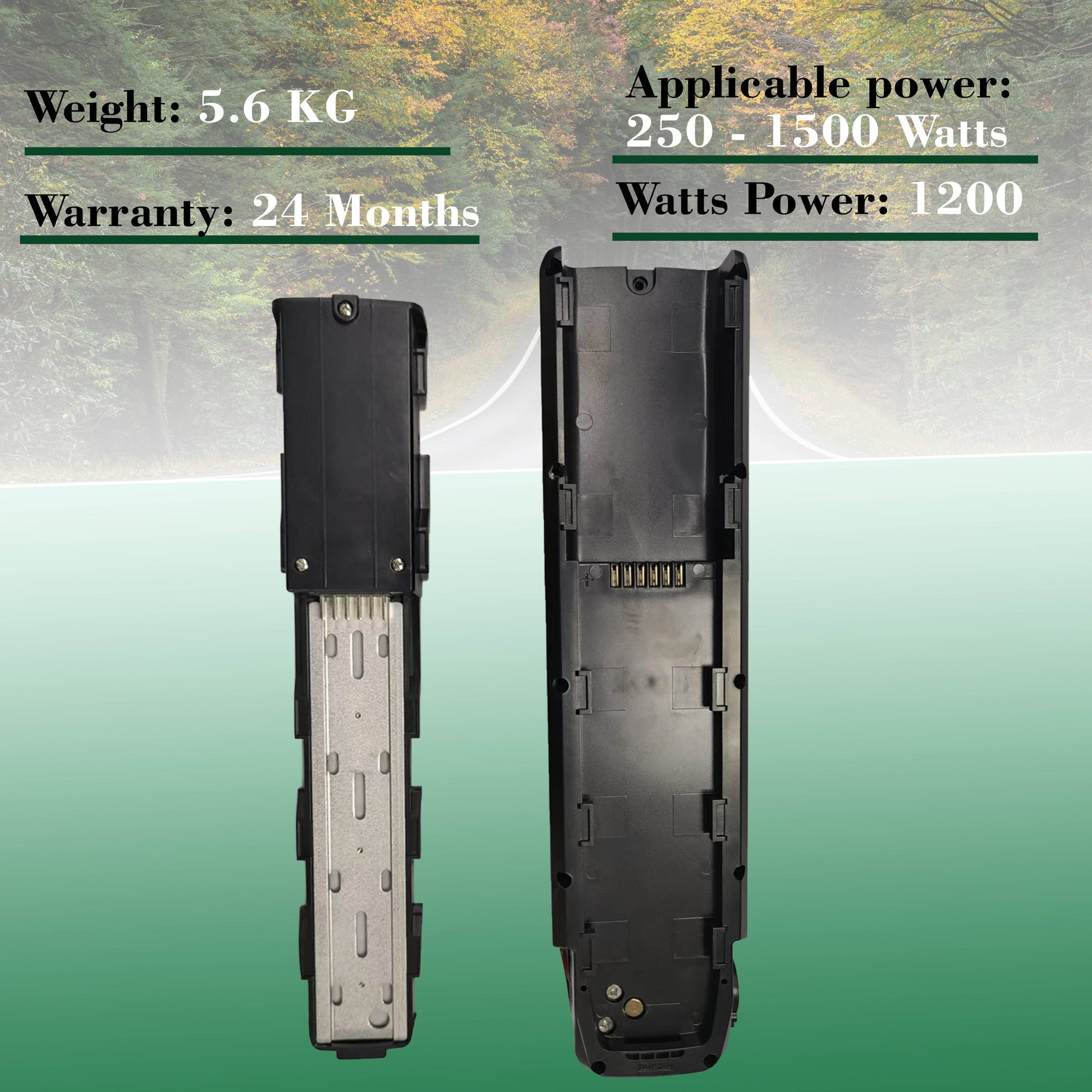 Electric bike battery 48V 25AH